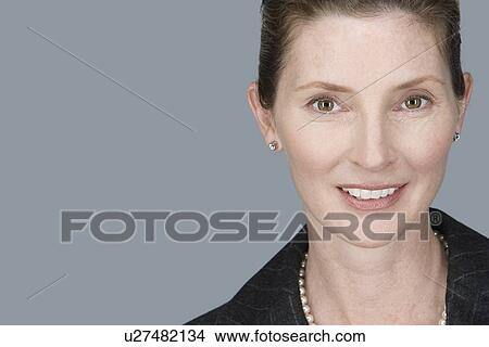 Picture - Portrait of happy mature businessman. Fotosearch