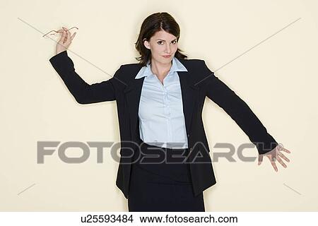 Portrait of happy mid adult businesswoman View Large Photo Image Picture - Portrait of happy mid adult businesswoman. Fotosearch