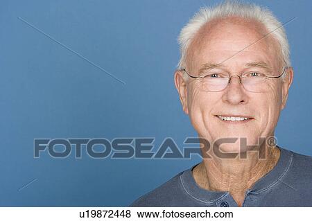 Portrait of happy senior man View Large Photo Image Stock Photo - Portrait of happy senior man. Fotosearch