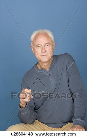 Portrait of happy senior man View Large Photo Image Stock Photo - Portrait of happy senior man. Fotosearch