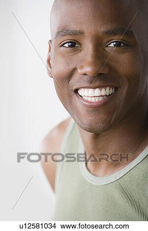Portrait of man smiling View Large Photo Image Picture - Portrait of man smiling. Fotosearch