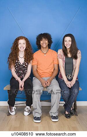 Portrait of teenagers (14-15, 16-17) View Large Photo Image Stock Image - Portrait of teenagers (14-15, 16-17). Fotosearch