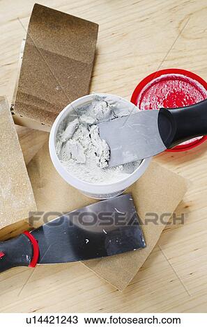 Spackle and plaster, studio shot View Large Photo Image Stock Image - Spackle and plaster, studio shot. Fotosearch