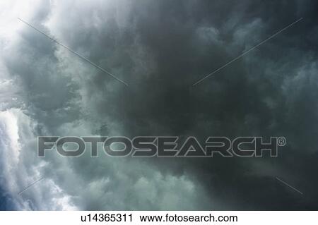 Stock Image - Storm clouds. Fotosearch