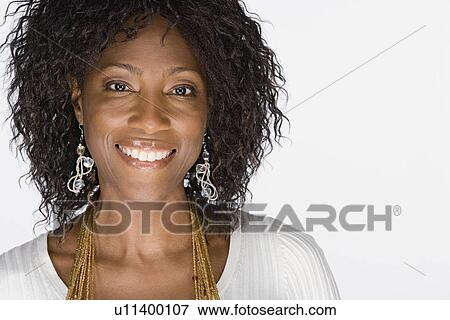 Studio portrait of mature woman View Large Photo Image Stock Photo - Studio portrait of mature woman. Fotosearch