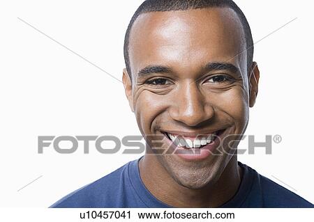 Studio portrait of young man View Large Photo Image Stock Image - Studio portrait of young man. Fotosearch