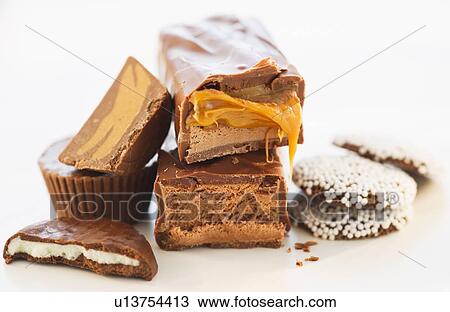 Studio shot of chocolate bars View Large Photo Image Stock Image - Studio shot of chocolate bars. Fotosearch