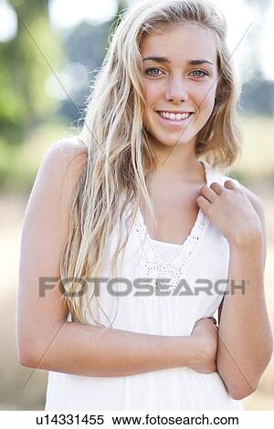 Teenage girl (16-17) portrait View Large Photo Image Stock Photography - Teenage girl (16-17) portrait. Fotosearch