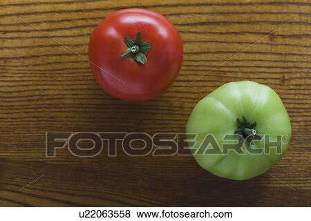 Stock Photo - Tomatoes on table. Fotosearch