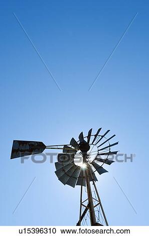 Stock Image - USA, Georgia, Stone Mountain, Old fashioned turbine. Fotosearch