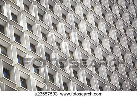 USA, New York City, Exterior of modern office building View Large Photo Image Stock Image - USA, New York City, Exterior of modern office building. Fotosearch