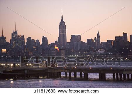 USA, New York City, Hudson River and Manhattan skyline View Large Photo Image Stock Image - USA, New York City, Hudson River and Manhattan skyline. Fotosearch
