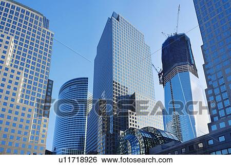 USA, New York City, Low angle view of 1 World Trade Center View Large Photo Image Stock Photograph - USA, New York City, Low angle view of 1 World Trade Center. Fotosearch