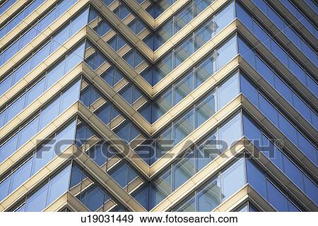 USA, New York City, Low angle view of modern office block View Large Photo Image Stock Photo - USA, New York City, Low angle view of modern office block. Fotosearch