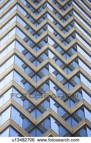 USA, New York City, Low angle view of modern office block View Large Photo Image Stock Photograph - USA, New York City, Low angle view of modern office block. Fotosearch
