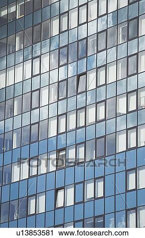 Stock Image - USA, New York State, New York City, Modern office building. Fotosearch