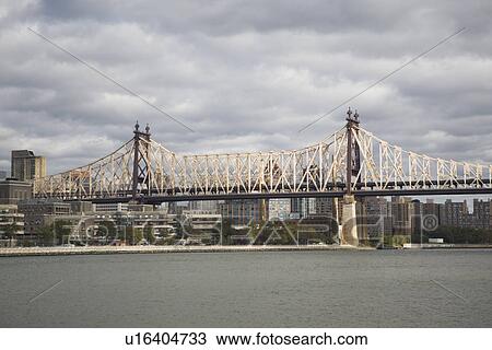 USA, New York State, New York City, Queensboro Bridge View Large Photo Image Stock Image - USA, New York State, New York City, Queensboro Bridge. Fotosearch