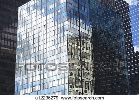 USA, New York State, New York City, Modern office buildings View Large Photo Image Stock Photo - USA, New York State, New York City, Modern office buildings. Fotosearch