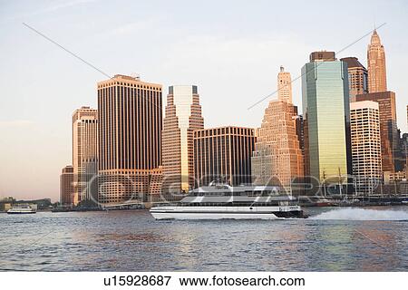 USA, New York State, New York City, City skyline View Large Photo Image Stock Photo - USA, New York State, New York City, City skyline. Fotosearch