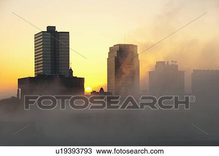 USA, Tennessee, Knoxville, Early morning fog covering city skyline View Large Photo Image Stock Image - USA, Tennessee, Knoxville, Early morning fog covering city skyline. Fotosearch