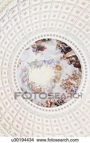 USA, Washington DC, Capitol Building, Close up of fresco and coffers on ceiling View Large Photo Image Picture - USA, Washington DC, Capitol Building, Close up of fresco and coffers on ceiling. Fotosearch