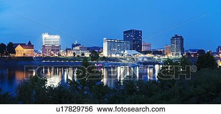 USA, West Virginia, Charleston, Skyline at dusk View Large Photo Image Stock Photograph - USA, West Virginia, Charleston, Skyline at dusk. Fotosearch
