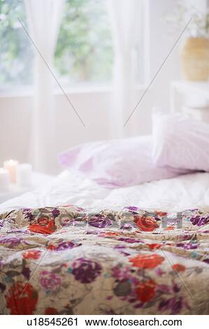 Stock Image - Bedroom interior. Fotosearch