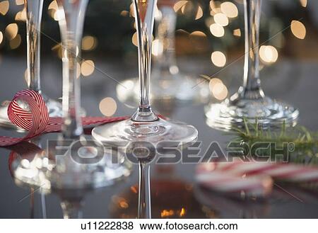 Stock Photo - Champagne flutes. Fotosearch