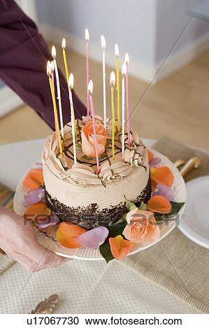 Close up of decorated cake View Large Photo Image Stock Image - Close up of decorated cake. Fotosearch