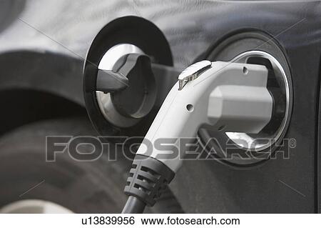 close-up of electric car View Large Photo Image Stock Photograph - close-up of electric car. Fotosearch