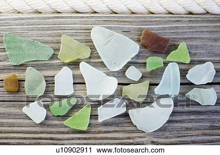 Collection of sea glass View Large Photo Image Stock Image - Collection of sea glass. Fotosearch