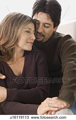 Stock Image - happy couple together. Fotosearch