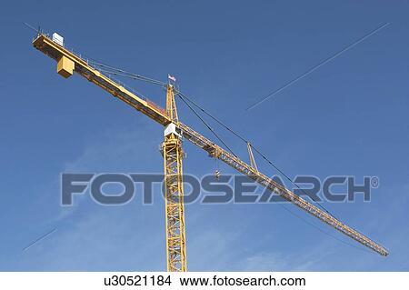 Low angle view of crane View Large Photo Image Picture - Low angle view of crane. Fotosearch