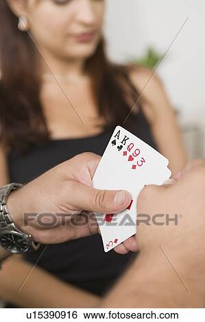 Man's hands holding cards View Large Photo Image Stock Photograph - Man's hands holding cards. Fotosearch
