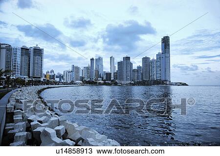 Stock Image - Panama, Panama City,. Fotosearch