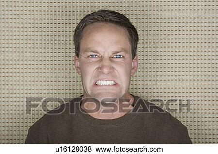Portrait of angry man View Large Photo Image Stock Photo - Portrait of angry man. Fotosearch