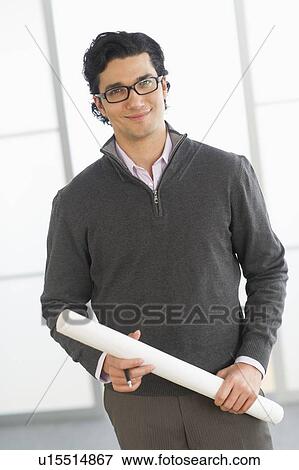 Stock Photo - Portrait of businessman. Fotosearch