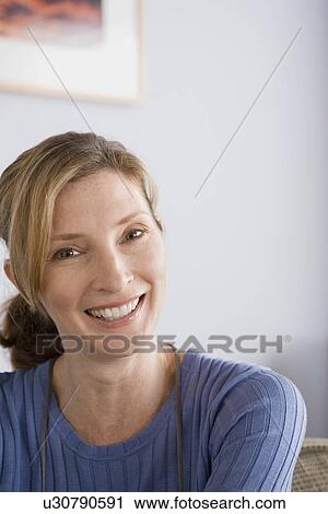 Portrait of mature woman View Large Photo Image Stock Image - Portrait of mature woman. Fotosearch