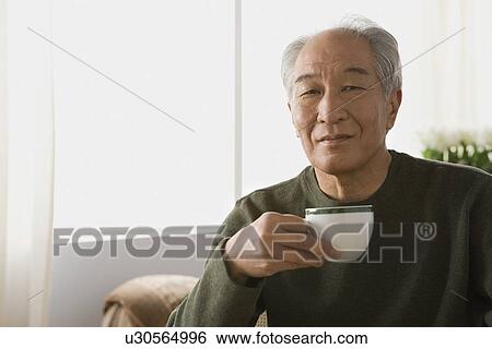 Portrait of retired man View Large Photo Image Stock Photograph - Portrait of retired man. Fotosearch