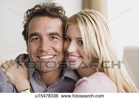 Portrait of smiling couple View Large Photo Image Stock Photograph - Portrait of smiling couple. Fotosearch