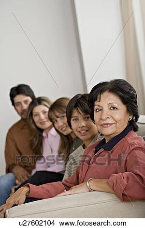 Portrait of smiling family View Large Photo Image Picture - Portrait of smiling family. Fotosearch