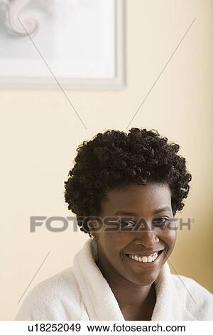 Portrait of woman in spa View Large Photo Image Stock Photo - Portrait of woman in spa. Fotosearch