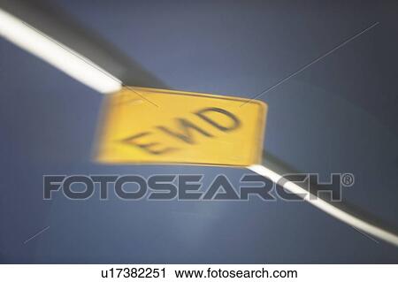 reflection of dead end sign View Large Photo Image Stock Image - reflection of dead end sign. Fotosearch