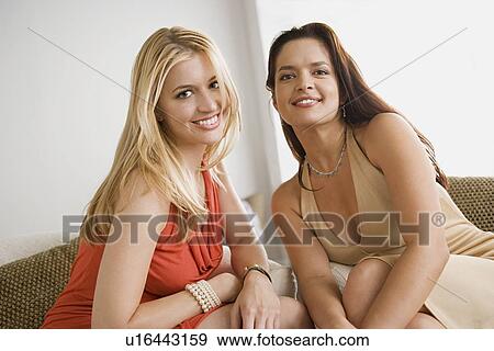 Smiling friends View Large Photo Image Stock Photo - Smiling friends. Fotosearch