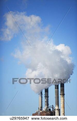 smoke stack View Large Photo Image Stock Photo - smoke stack. Fotosearch