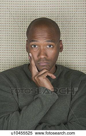 Studio portrait of mid adult man View Large Photo Image Stock Photography - Studio portrait of mid adult man. Fotosearch