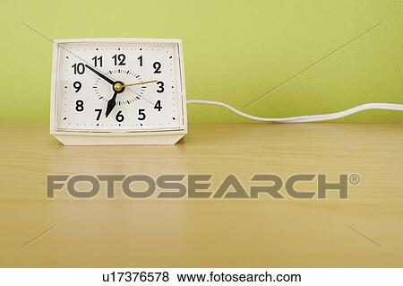 Studio shot of alarm clock View Large Photo Image Stock Photo - Studio shot of alarm clock. Fotosearch