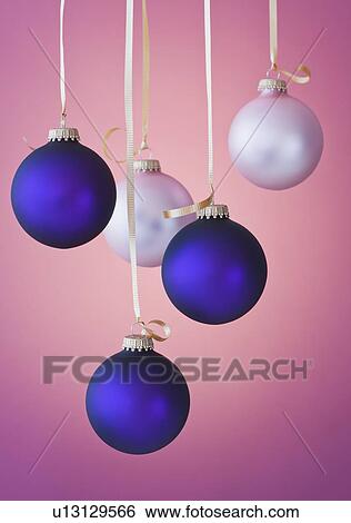 Studio shot of blue and white Christmas ornaments View Large Photo Image Stock Photograph - Studio shot of blue and white Christmas ornaments. Fotosearch