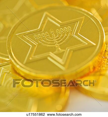Studio Shot of chocolate coin View Large Photo Image Stock Image - Studio Shot of chocolate coin. Fotosearch