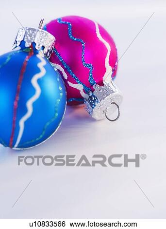 Studio shot of christmas baubles View Large Photo Image Stock Photograph - Studio shot of christmas baubles. Fotosearch